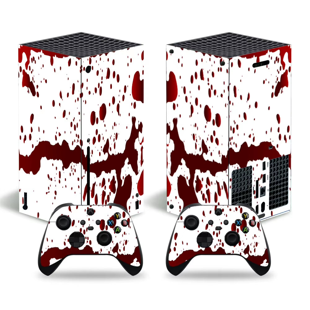 Skin Wrap for Xbox Series X Skin Sticker for Xbox Series X Controller Full Protective Cover Console Vinyl Decal Game Accessories