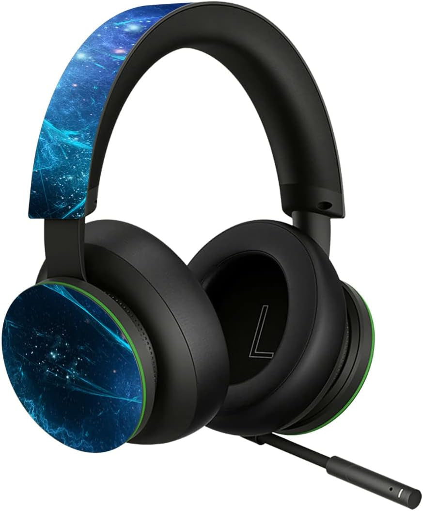 Blue Nebula Custom Vinyl Skins for Xbox Core Wireless Controller, Wrap Decal Cover Stickers for Xbox Series S Console Controller