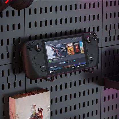 Multifunctional Pegboard Wall Organizer PP 30X30Cm Set Heavy Load Modular Design Gaming Peripheral Storage Hooks Shelves Detachable Accessories