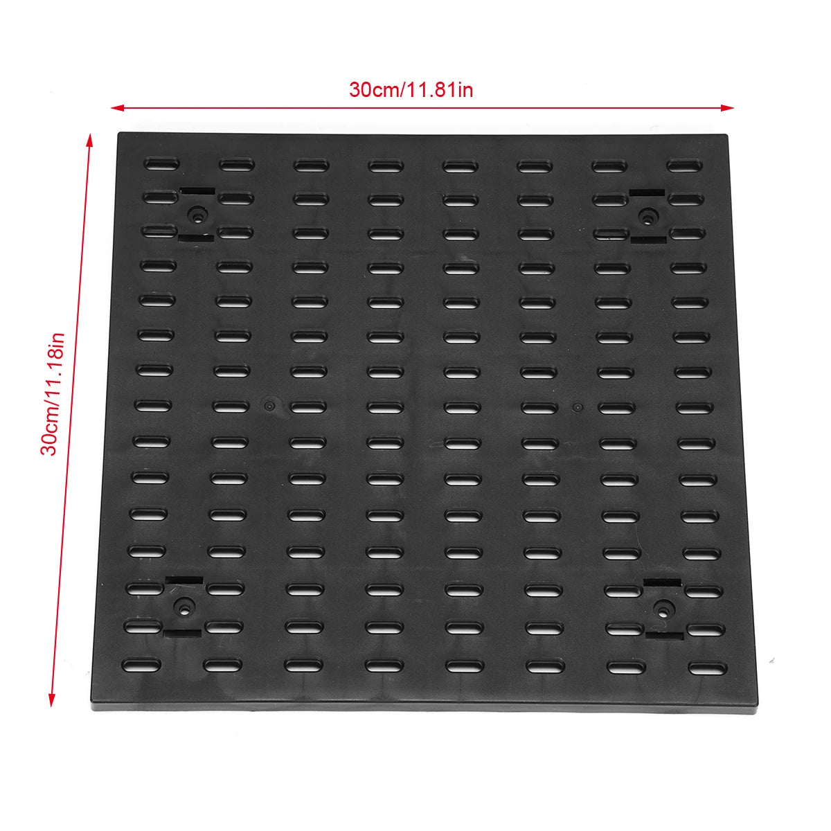 Multifunctional Pegboard Wall Organizer PP 30X30Cm Set Heavy Load Modular Design Gaming Peripheral Storage Hooks Shelves Detachable Accessories