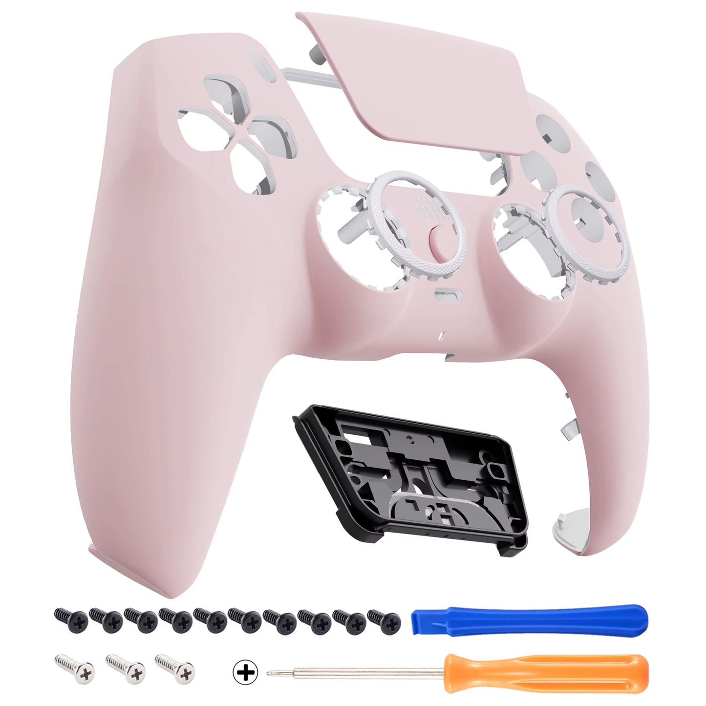 LUNA Redesigned Replacement Front Shell Touchpad Compatible with Ps5 Controller BDM-010/020/030/040/050