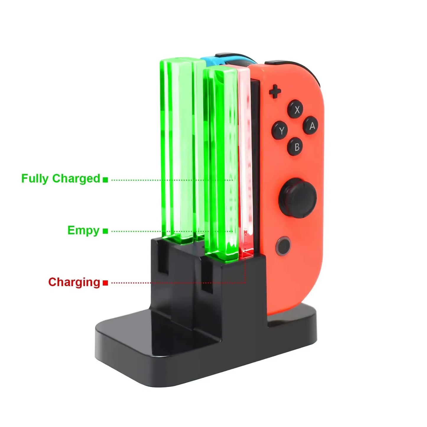 DOBE Charging Dock Compatible with Switch for Joy Con & OLED Model Controller with Lamppost LED Indication TNS-875