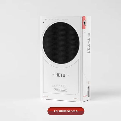 For Xbox Series S X Host Skin PU Removable Protective Shell Dustproof Case Cover for XBOX Series X/S Game Accessories