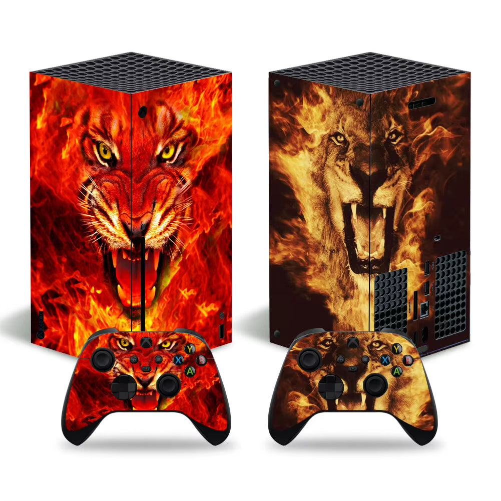 Skin Wrap for Xbox Series X Skin Sticker for Xbox Series X Controller Full Protective Cover Console Vinyl Decal Game Accessories