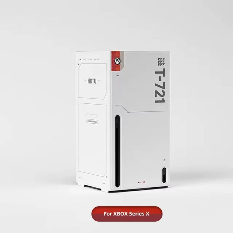 For Xbox Series S X Host Skin PU Removable Protective Shell Dustproof Case Cover for XBOX Series X/S Game Accessories