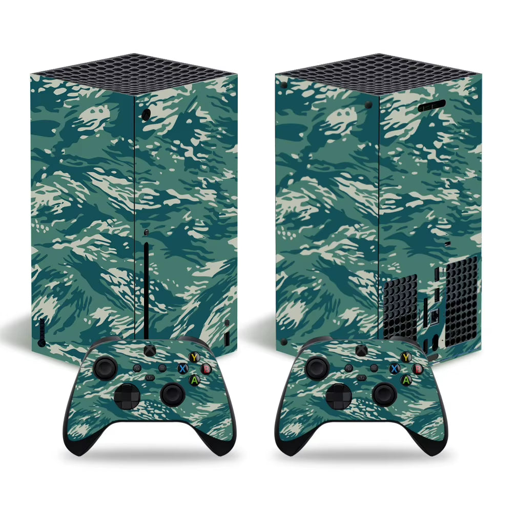 Skin Wrap for Xbox Series X Skin Sticker for Xbox Series X Controller Full Protective Cover Console Vinyl Decal Game Accessories