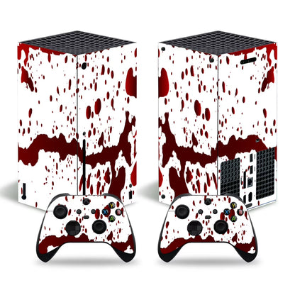 Skin Wrap for Xbox Series X Skin Sticker for Xbox Series X Controller Full Protective Cover Console Vinyl Decal Game Accessories