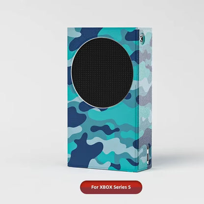 For Xbox Series S X Host Skin PU Removable Protective Shell Dustproof Case Cover for XBOX Series X/S Game Accessories