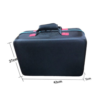 Carrying Case for PS5 Hard Shell Carry Case Travel Bag, Portable Protective Case Compatible with PS5 Console, Controller and Accessories (Black),43*27*21Cm16.93*10.63*8.27In