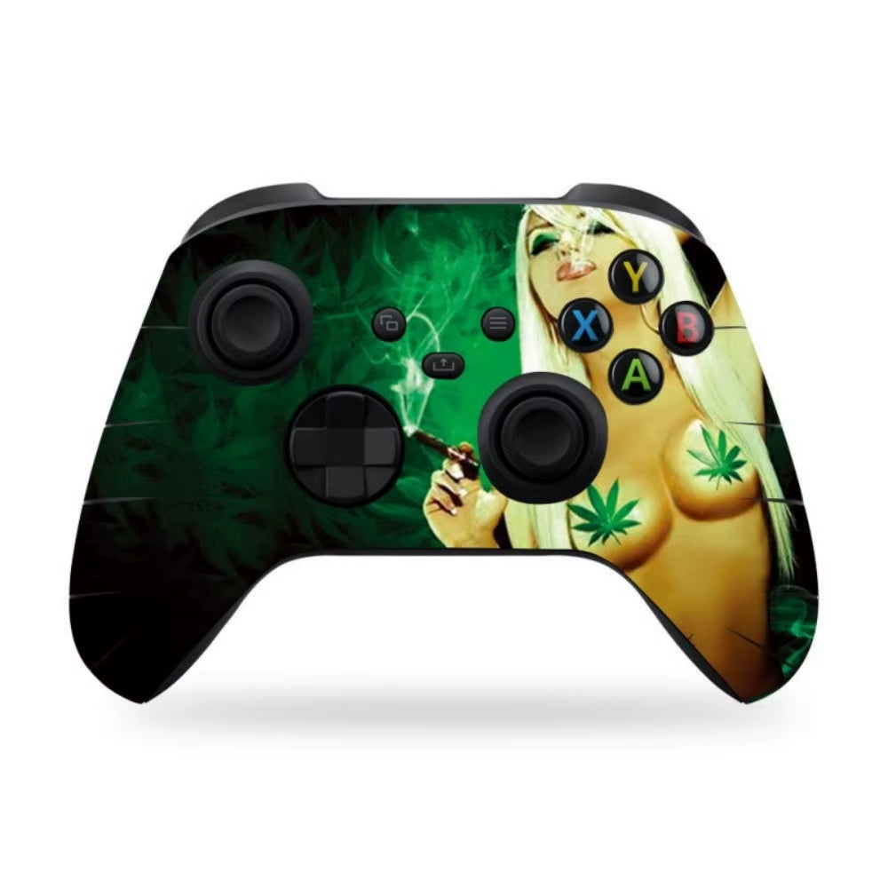 NEW Gamepad Anti-Slip Skin Sticker for Xbox Series X/S Controller Joystick Protective Decal Accessories Dust-Proof Skin Stickers
