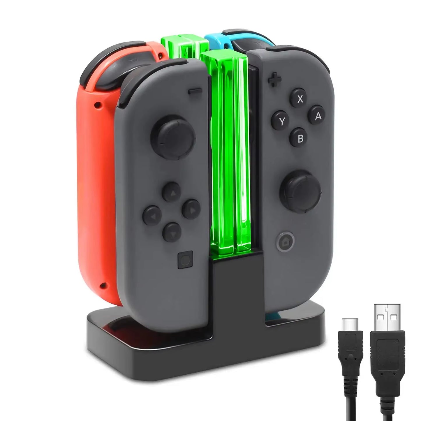 DOBE Charging Dock Compatible with Switch for Joy Con & OLED Model Controller with Lamppost LED Indication TNS-875