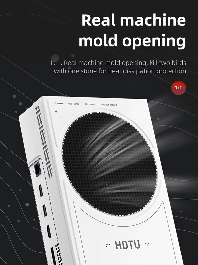 For Xbox Series S X Host Skin PU Removable Protective Shell Dustproof Case Cover for XBOX Series X/S Game Accessories