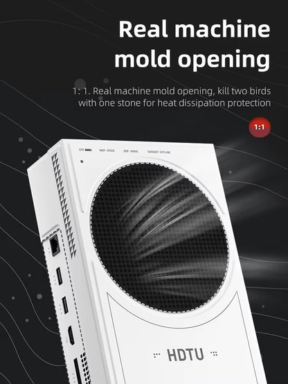 For Xbox Series S X Host Skin PU Removable Protective Shell Dustproof Case Cover for XBOX Series X/S Game Accessories