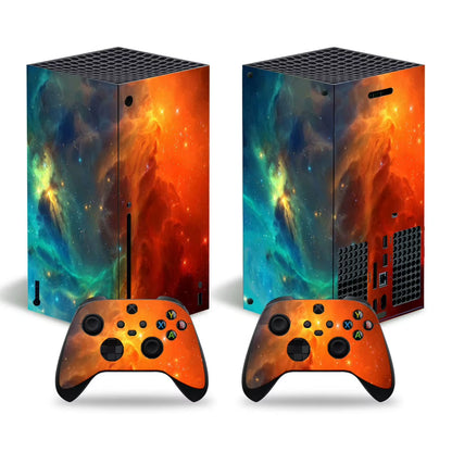 Skin Wrap for Xbox Series X Skin Sticker for Xbox Series X Controller Full Protective Cover Console Vinyl Decal Game Accessories