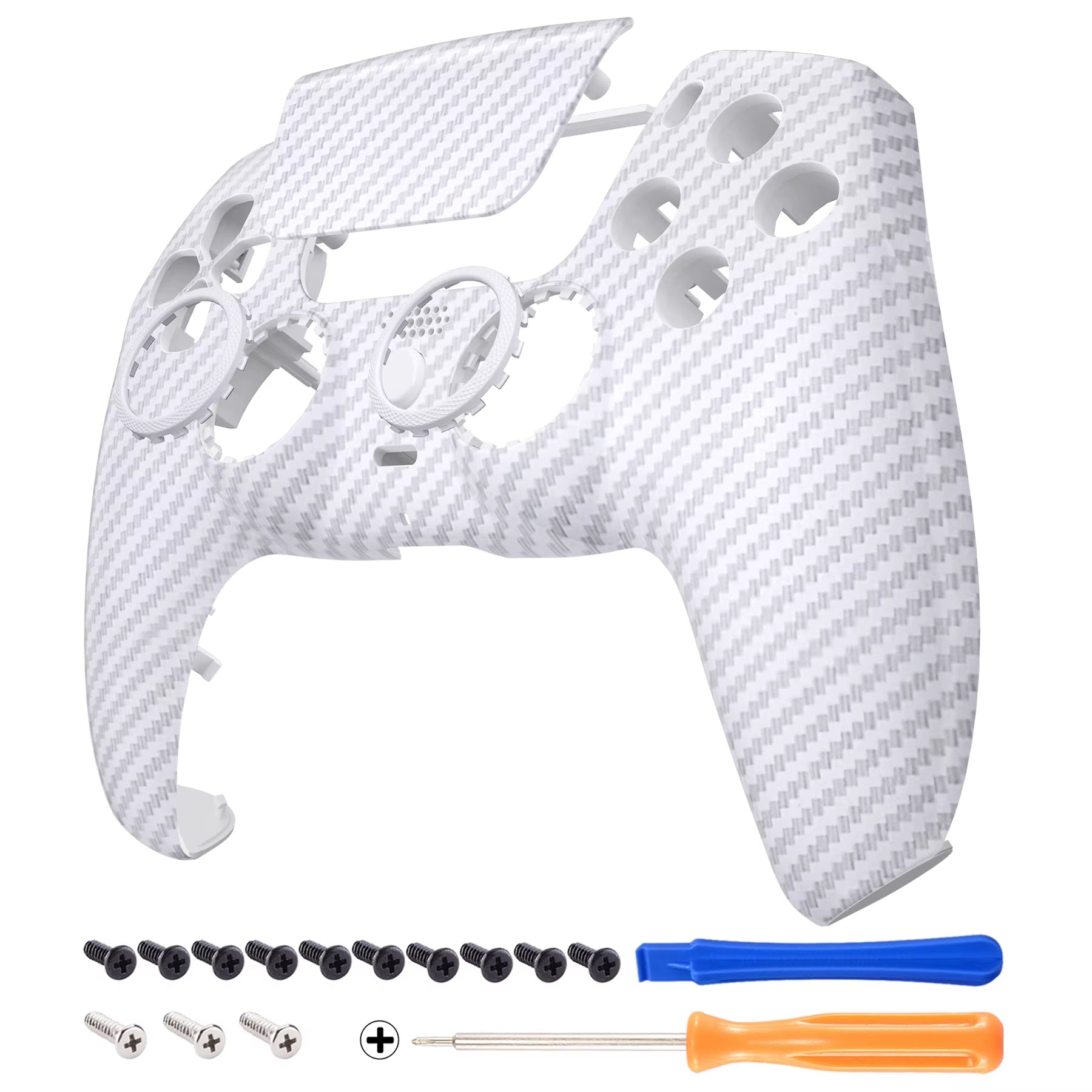 LUNA Redesigned Replacement Front Shell Touchpad Compatible with Ps5 Controller BDM-010/020/030/040/050
