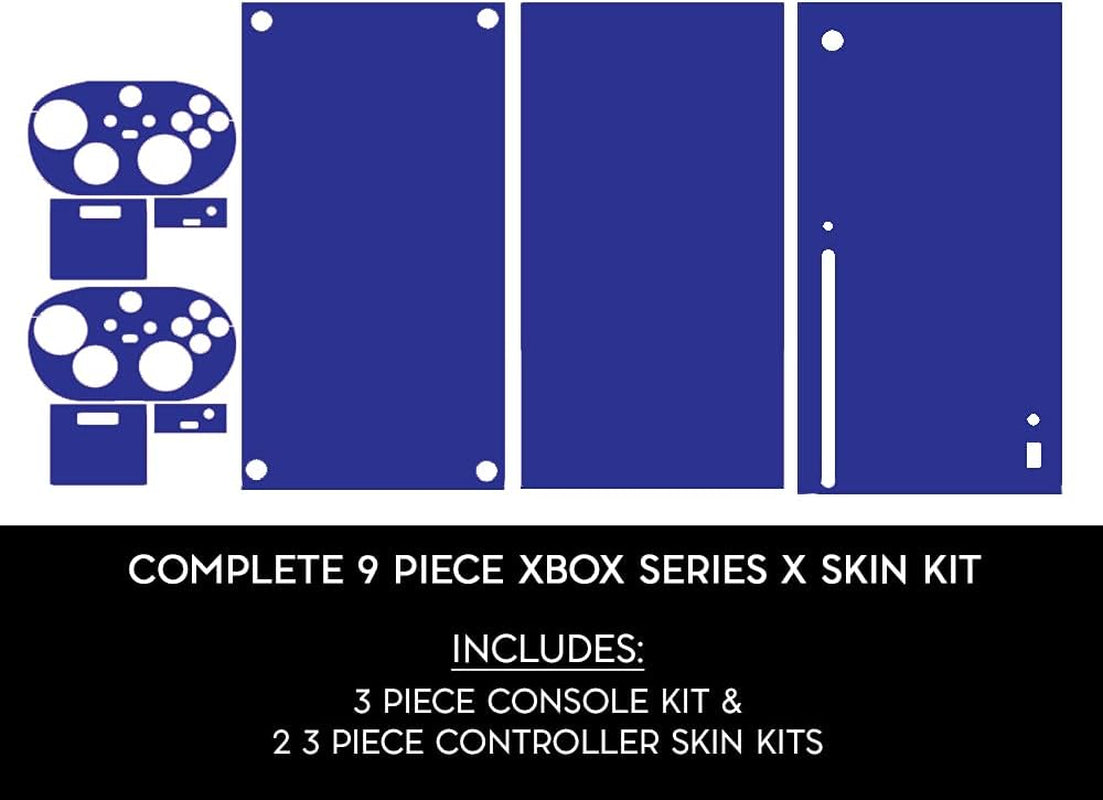 Poppin Purple - Vinyl Decal Mod Skin Kit by  - Compatible with Microsoft Xbox Series X Console (XBX)