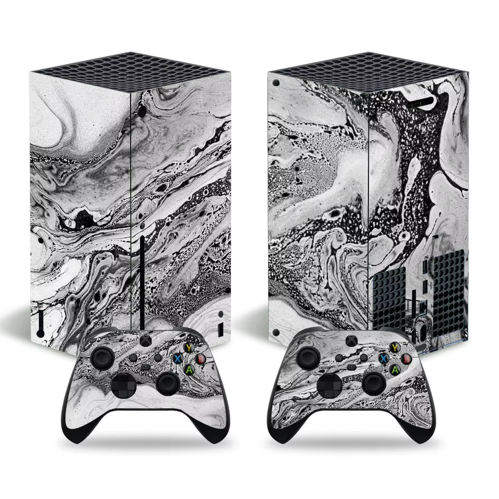 Skin Wrap for Xbox Series X Skin Sticker for Xbox Series X Controller Full Protective Cover Console Vinyl Decal Game Accessories