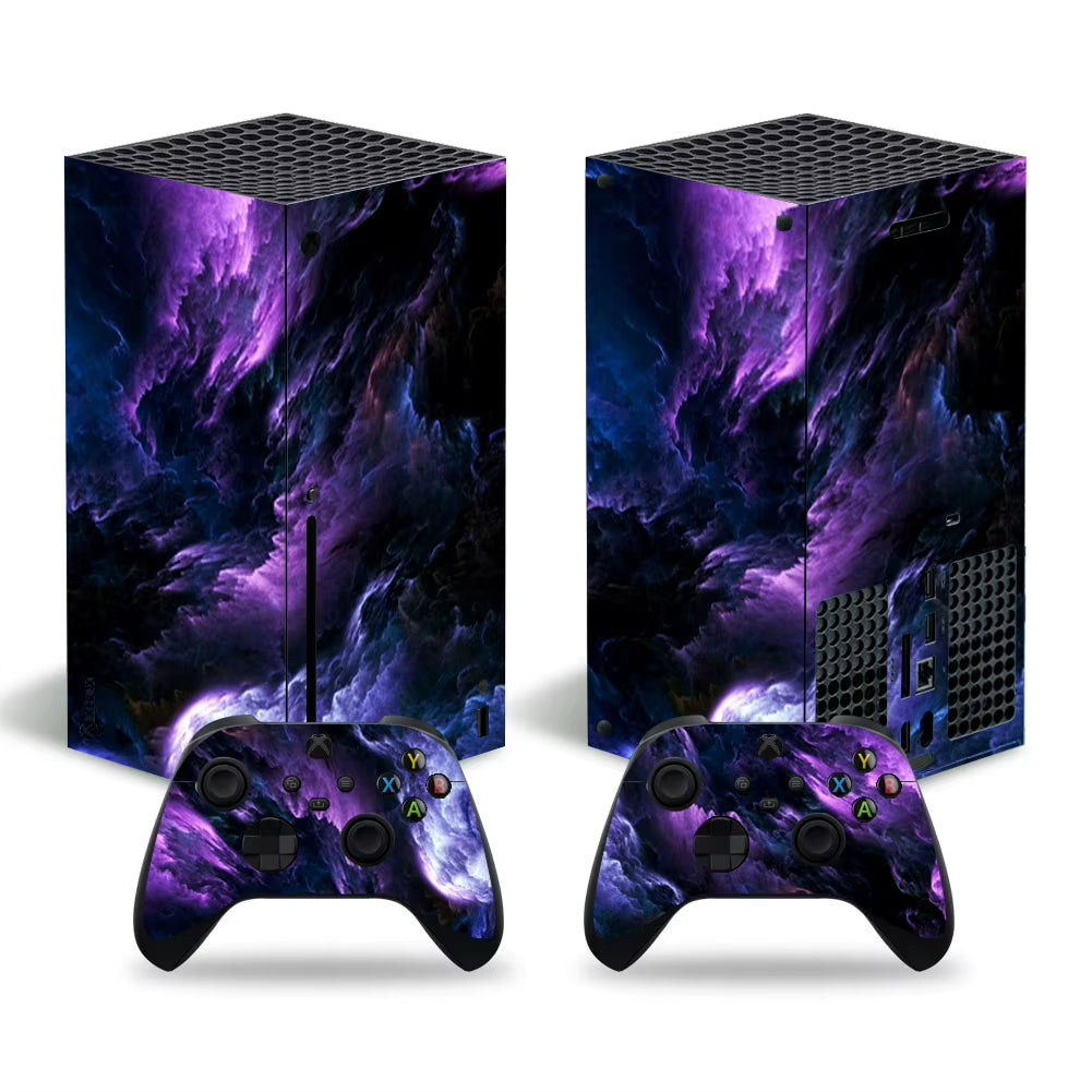 Skin Wrap for Xbox Series X Skin Sticker for Xbox Series X Controller Full Protective Cover Console Vinyl Decal Game Accessories