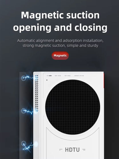 For Xbox Series S X Host Skin PU Removable Protective Shell Dustproof Case Cover for XBOX Series X/S Game Accessories